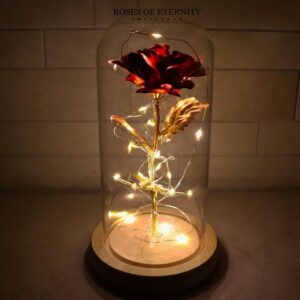 Roses Of Eternity - Gouden Roos In Glazen Stolp