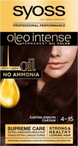 SYOSS Color Oleo Intense 4-15 Kastanjebruin haarverf